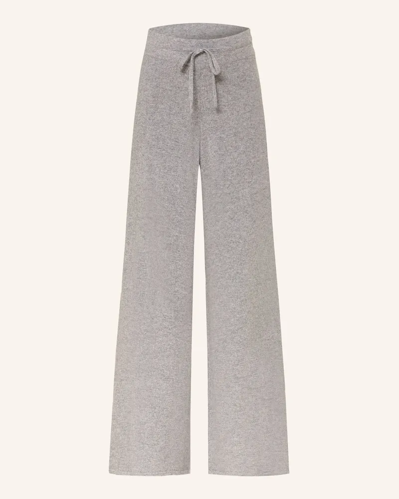 lilienfels Strickhose Mit Cashmere grau Grau