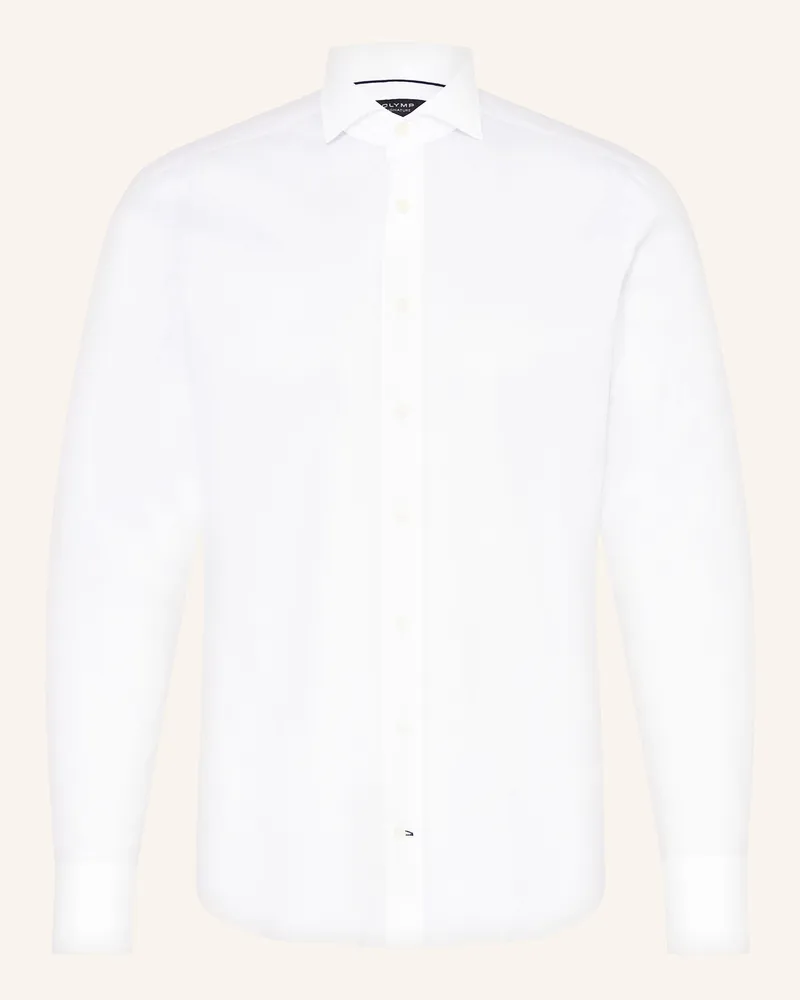 Olymp Hemd Casual Tailored Fit weiss Weiss
