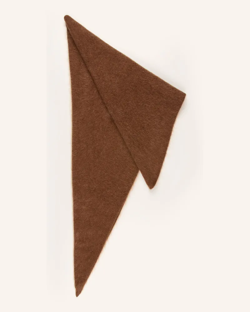 (THE MERCER) N.Y. Dreieckstuch Aus Cashmere braun Braun