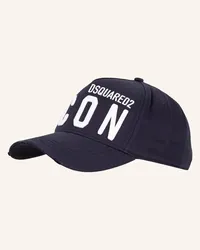 Dsquared2 Cap ICON mit Stickereien Blau