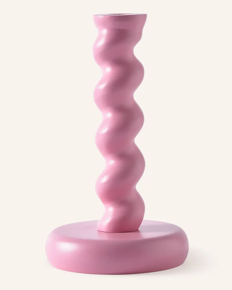 POLSPOTTEN Kerzenhalter TWISTER M Pink