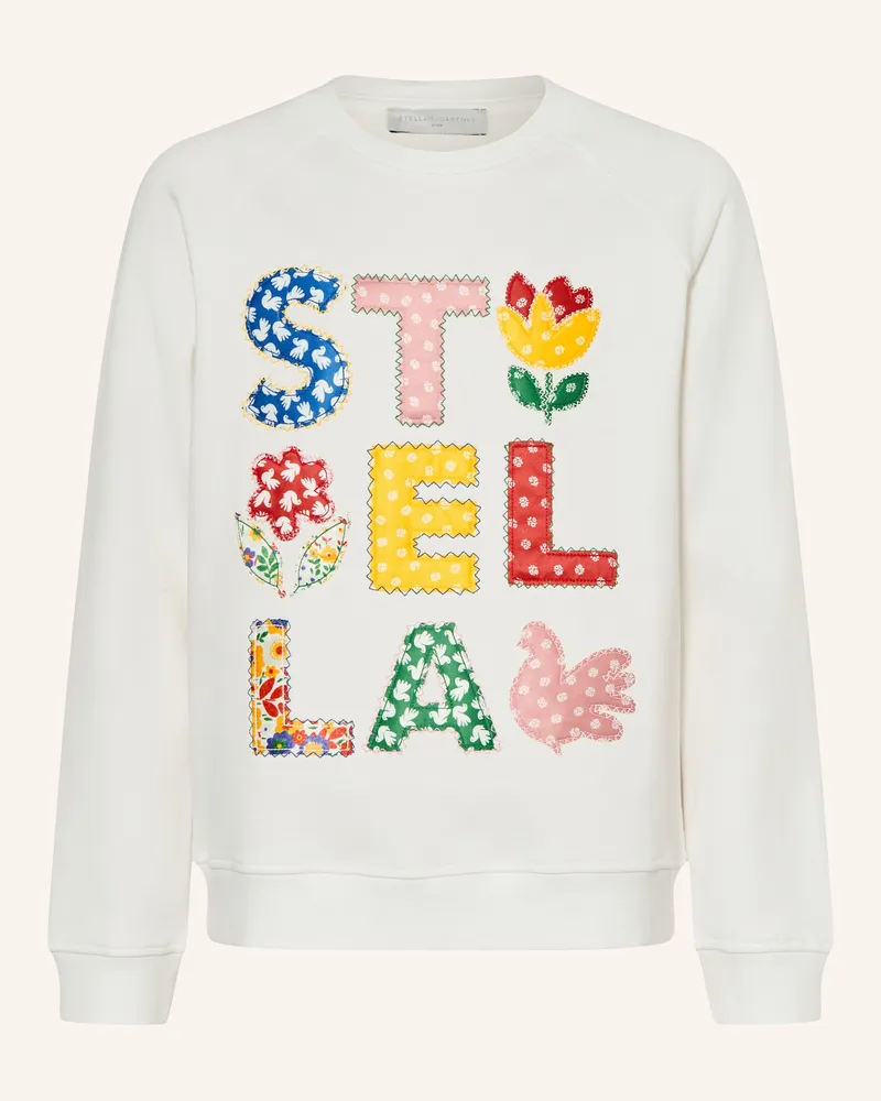Stella McCartney Kids Sweatshirt weiss Weiss
