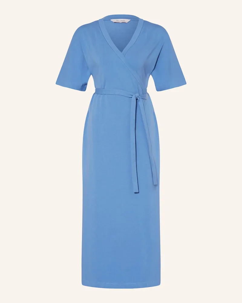 Max Mara Wickelkleid PISANO Blau