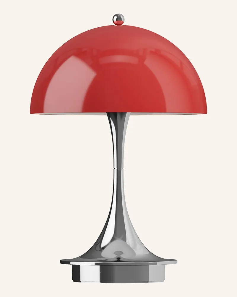 Louis Poulsen Tischleuchte Panthella 160 Portable rot Rot