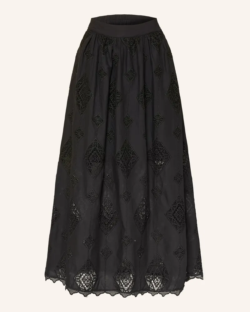 ba&sh Rock Mona Mit Lochspitze schwarz Schwarz