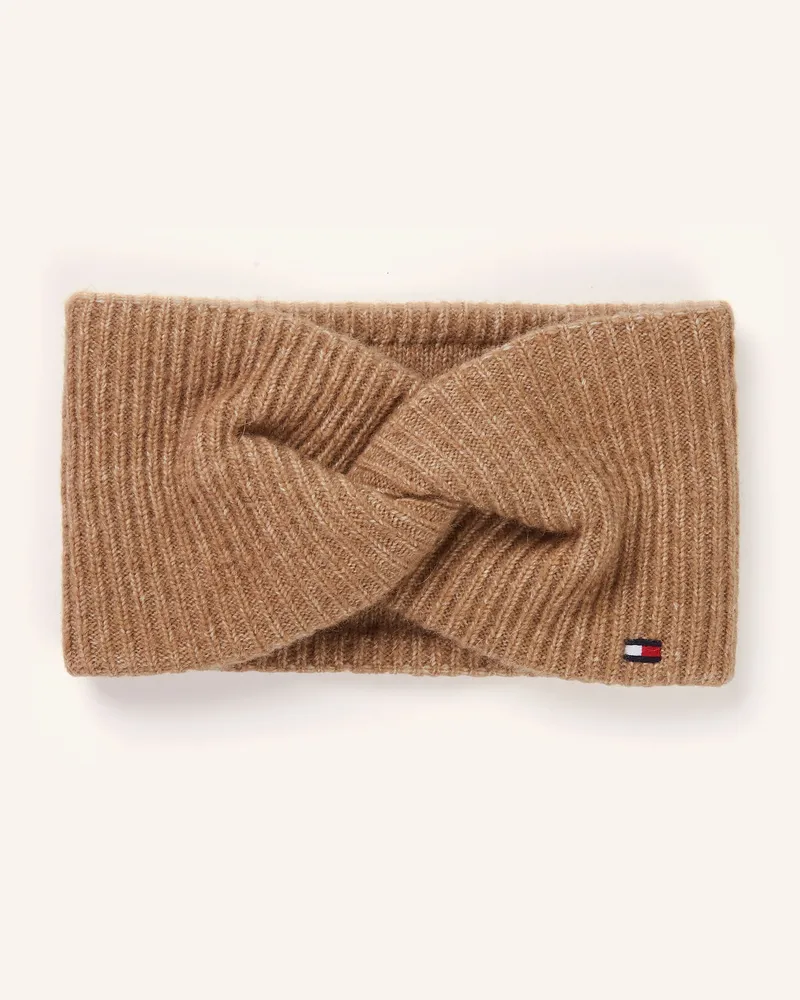 Tommy Hilfiger Stirnband Hellbraun