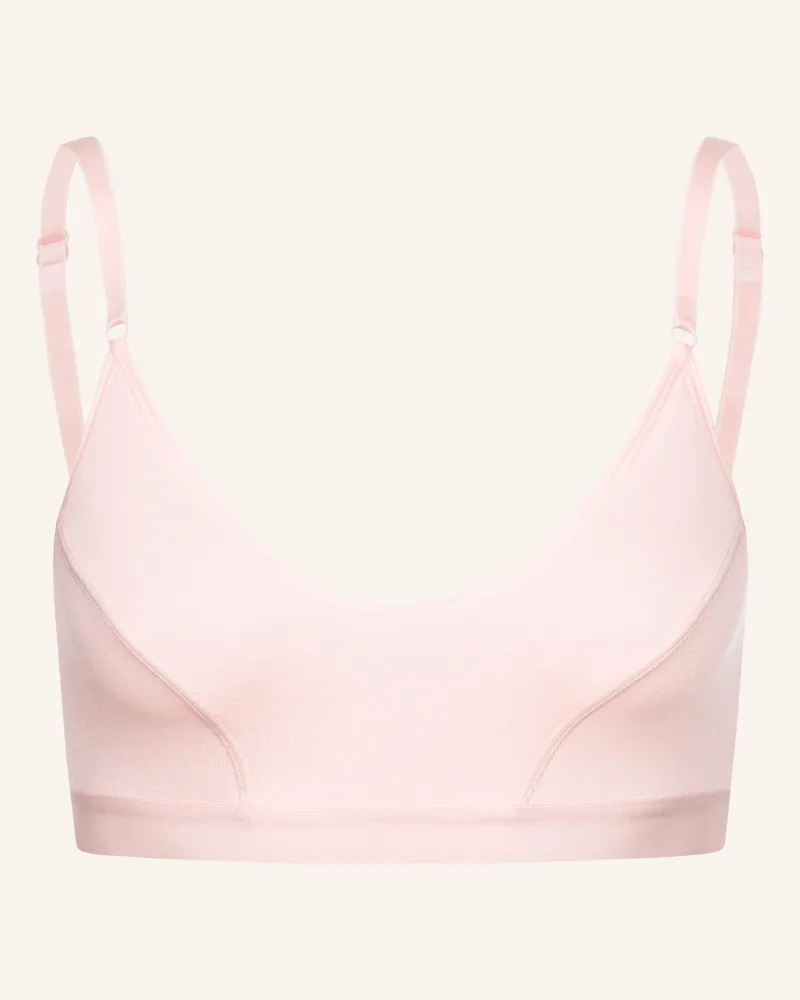 Ehrlich Textil Edith Bustier Bügellos Aus Modal - Verstellbare Träger beige Rosa