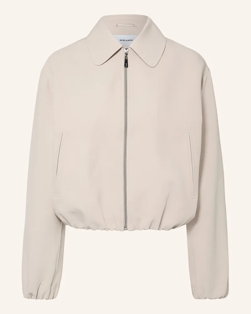 More & More Sweatjacke beige Beige