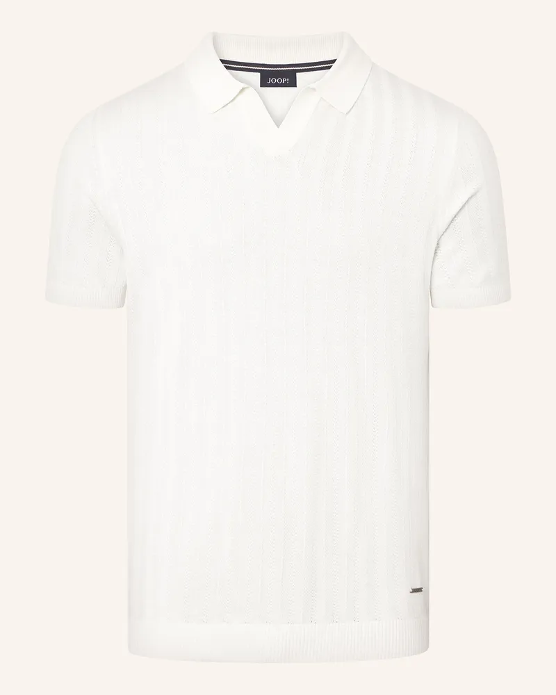 JOOP! Strick-Poloshirt KALO Weiss