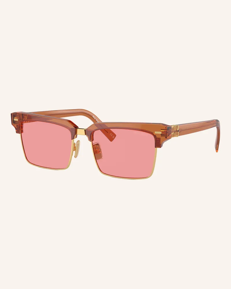 Miu Miu Sonnenbrille Mu 10zs braun 15t1d0
