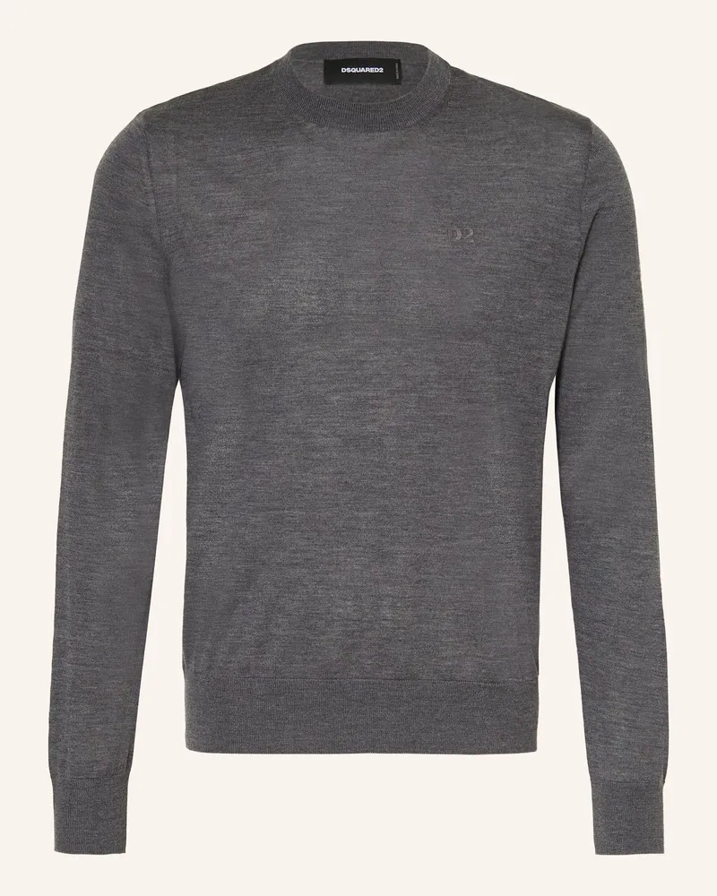 Dsquared2 Pullover grau Dunkelgrau