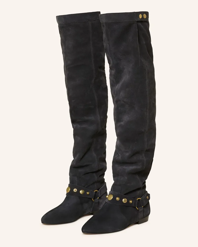 Isabel Marant Overknee-Stiefel Selize schwarz Schwarz