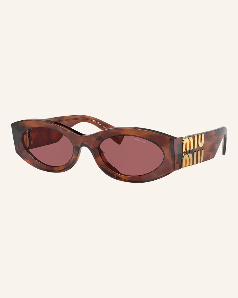 Miu Miu Sonnenbrille Mu 11ws braun 11q08s
