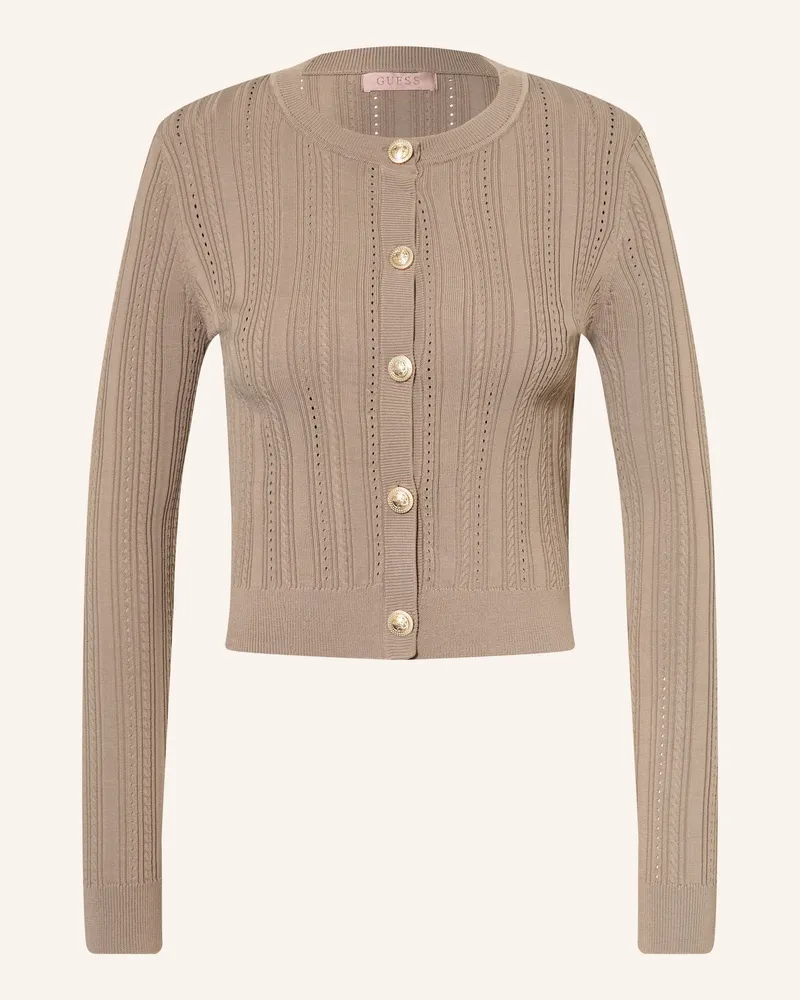 Guess Strickjacke Carmen beige Taupe