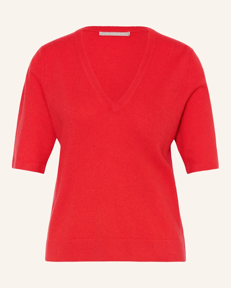 (THE MERCER) N.Y. Strickshirt aus Cashmere Rot