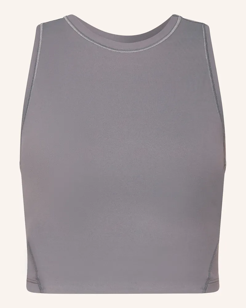 ON Cropped-Top STUDIO Grau