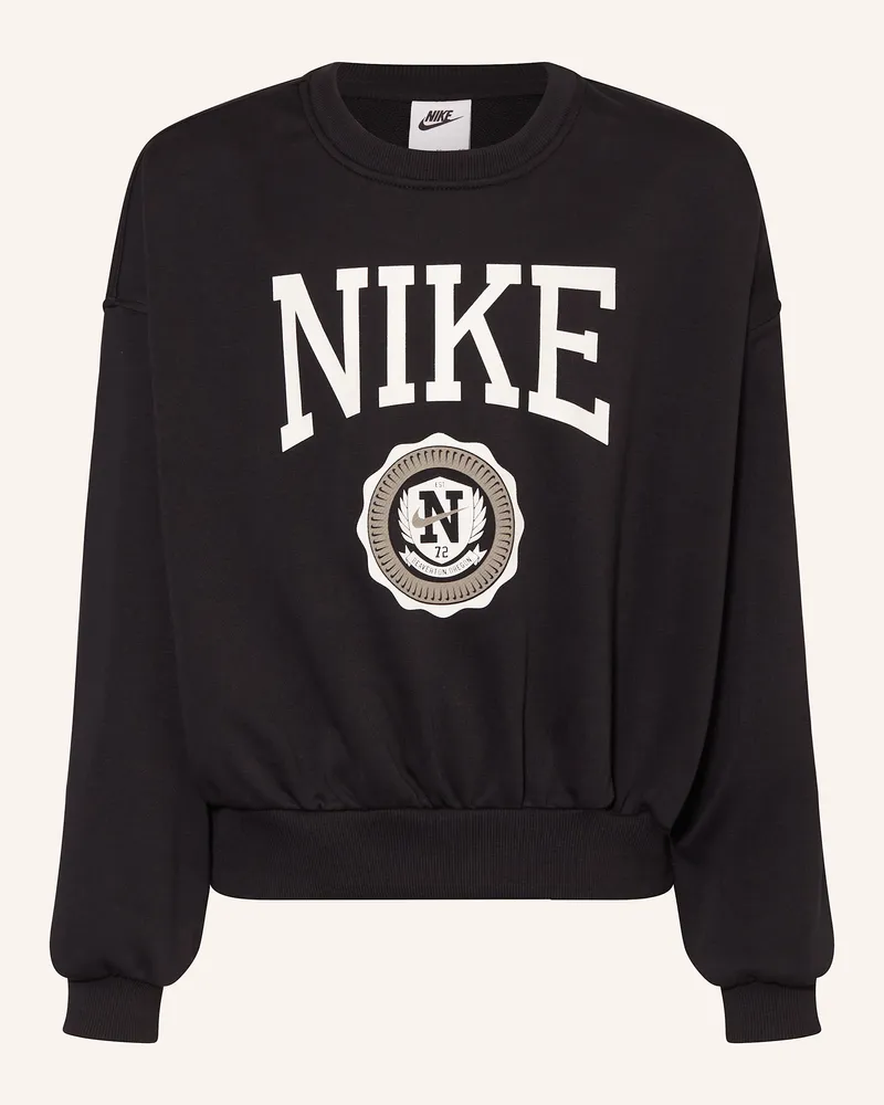 Nike Sweatshirt Sportswear Club schwarz Weiss