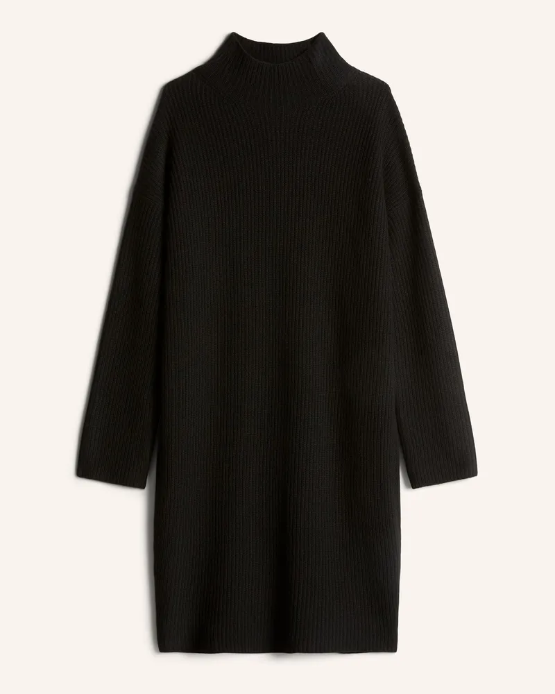 Marc O'Polo Strickkleid schwarz Schwarz