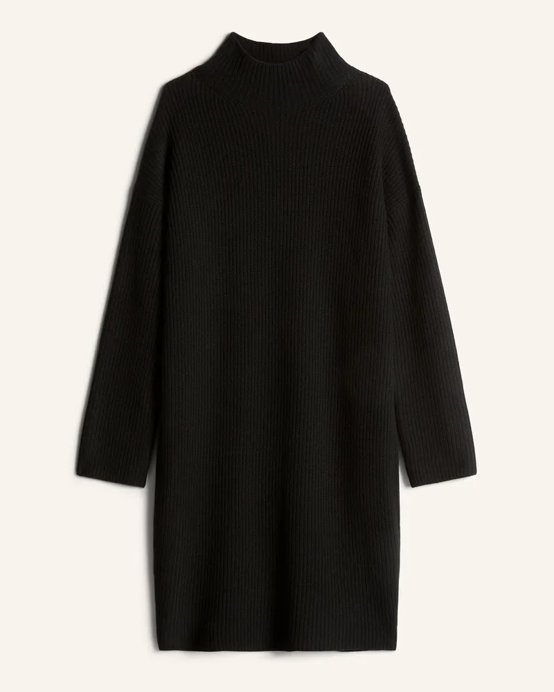 Marc O'Polo Strickkleid schwarz Schwarz