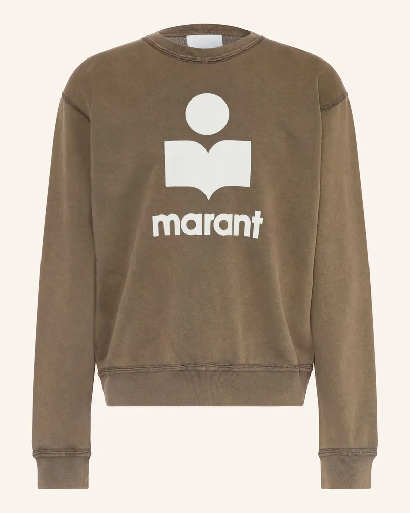 Isabel Marant Sweatshirt Mikoy beige Braun