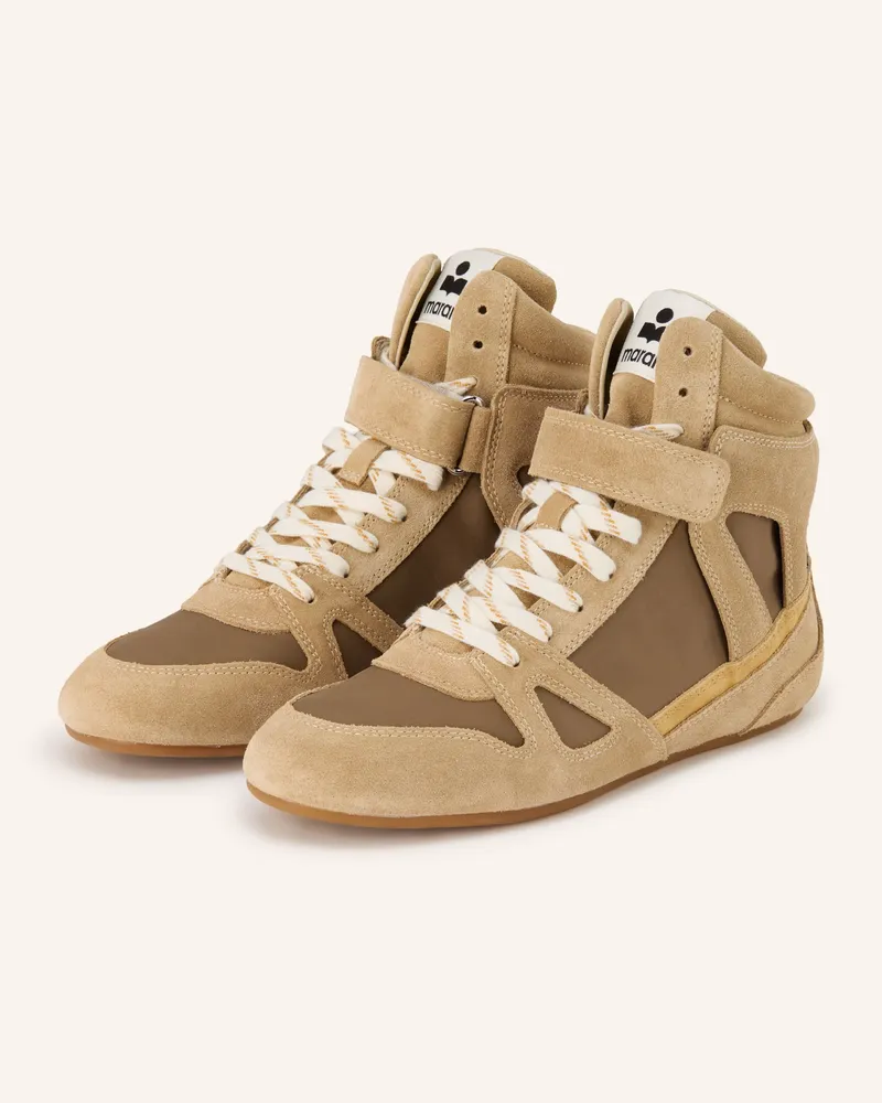 Isabel Marant Hightop-Sneaker Senny High gruen Beige