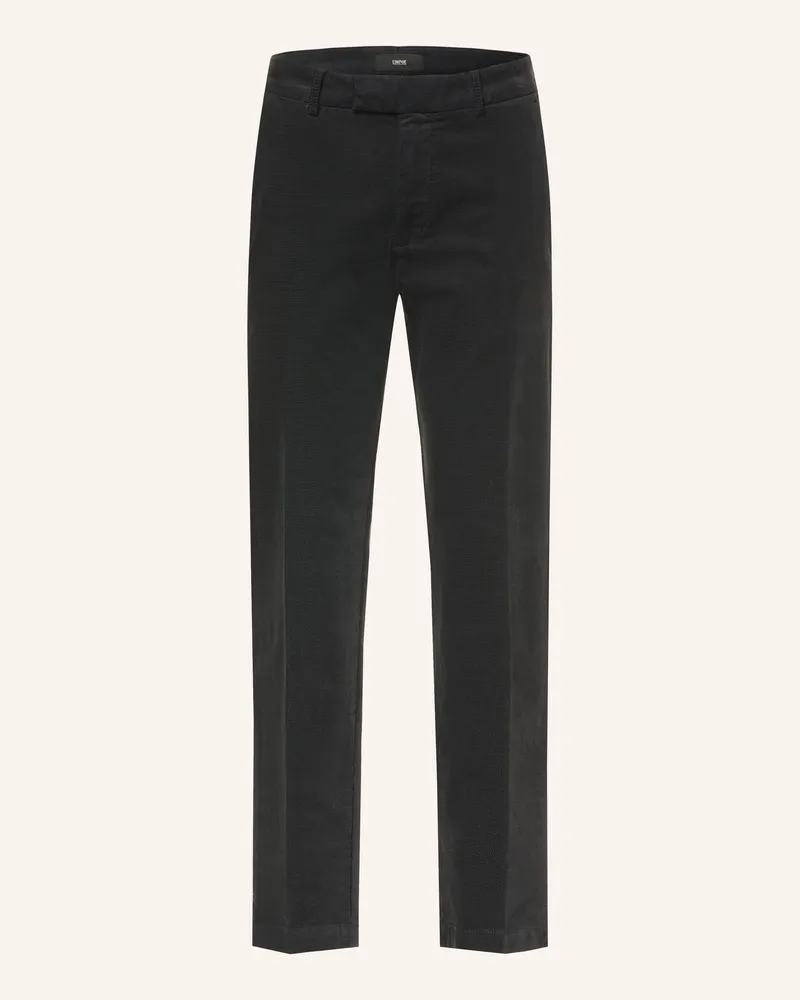 cinque Samtchino Cidon Tapered Fit schwarz Schwarz