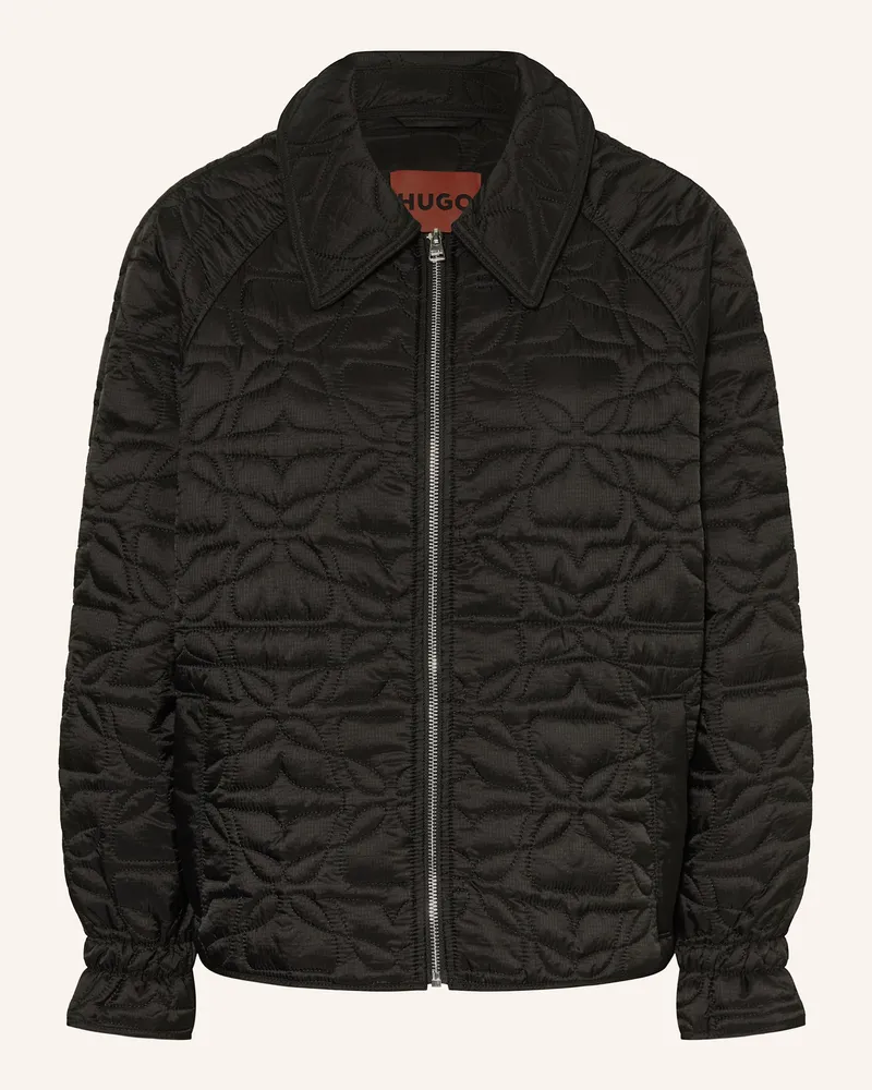 HUGO BOSS Steppjacke Funni schwarz Schwarz