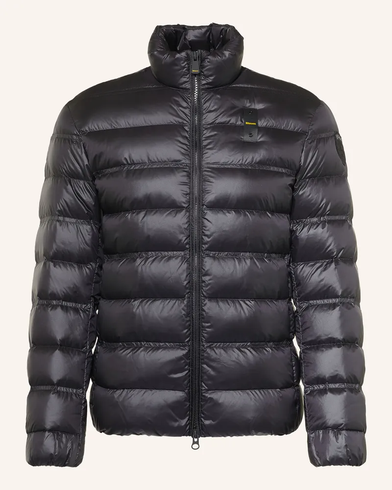 Blauer Daunenjacke Belmont schwarz Schwarz