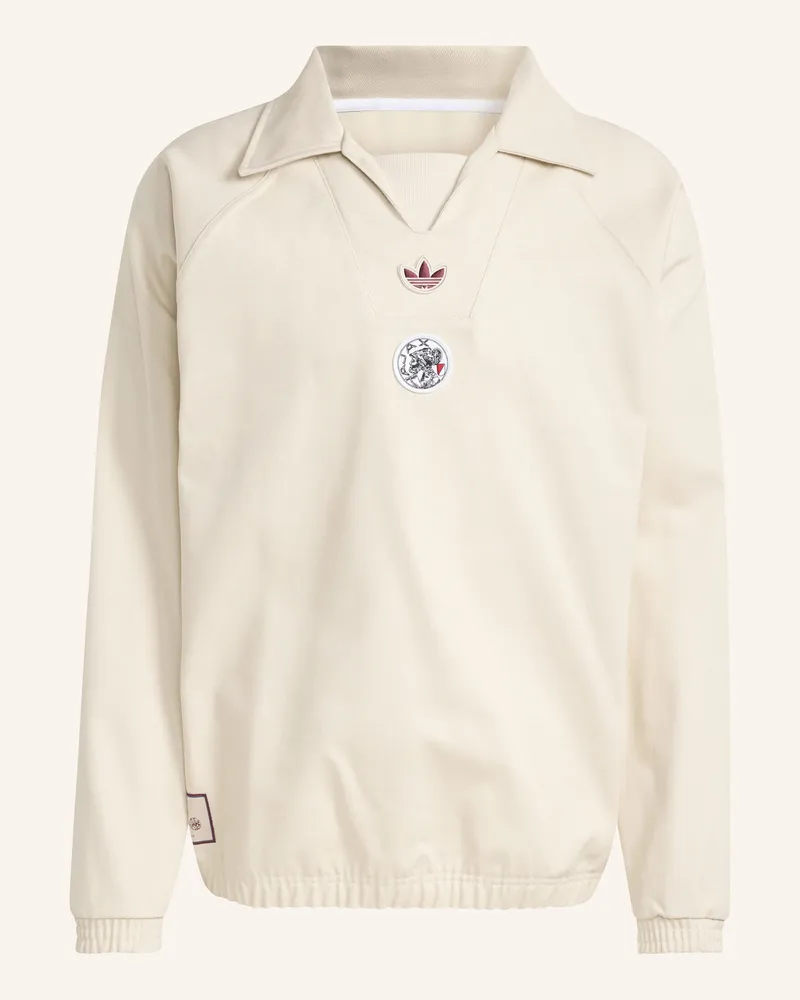 adidas AJAX TERRACE ICONS DRILL TOP Beige