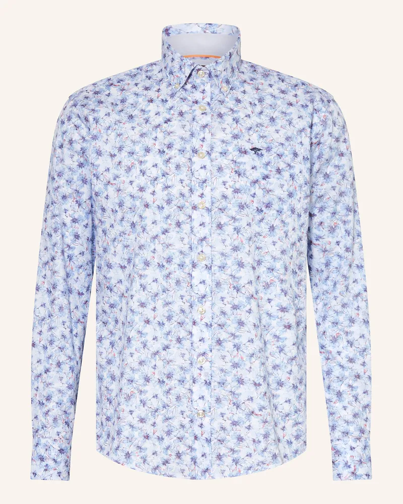 Fynch-Hatton Hemd Regular Fit Hellblau