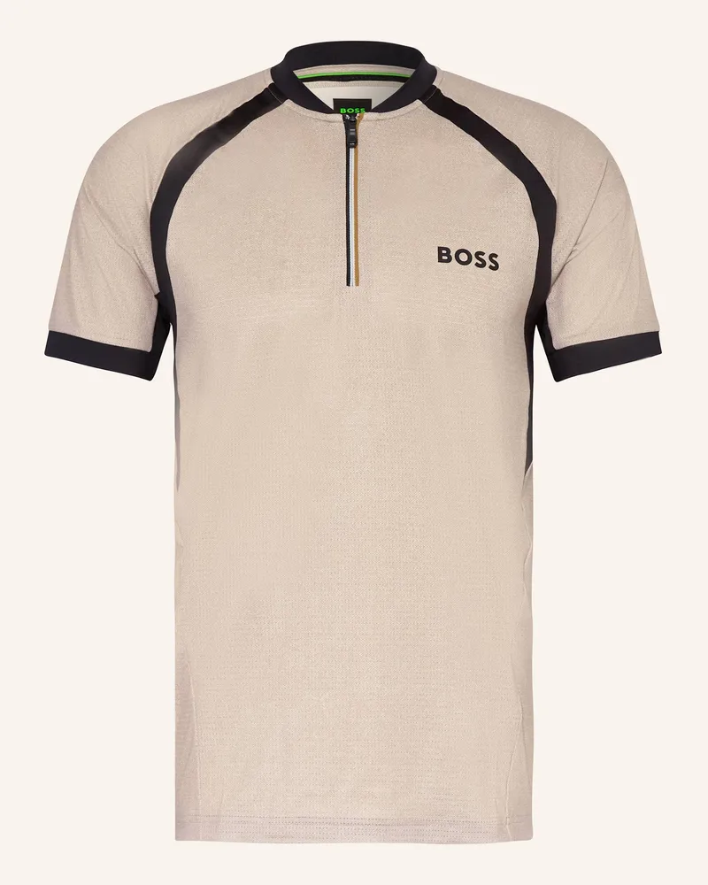 HUGO BOSS Funktions-Poloshirt Matchball beige Beige