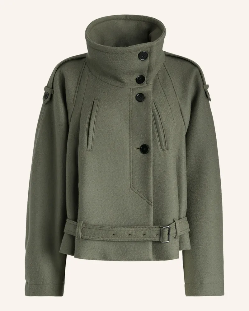 HIGH Wolljacke WINONA Grün