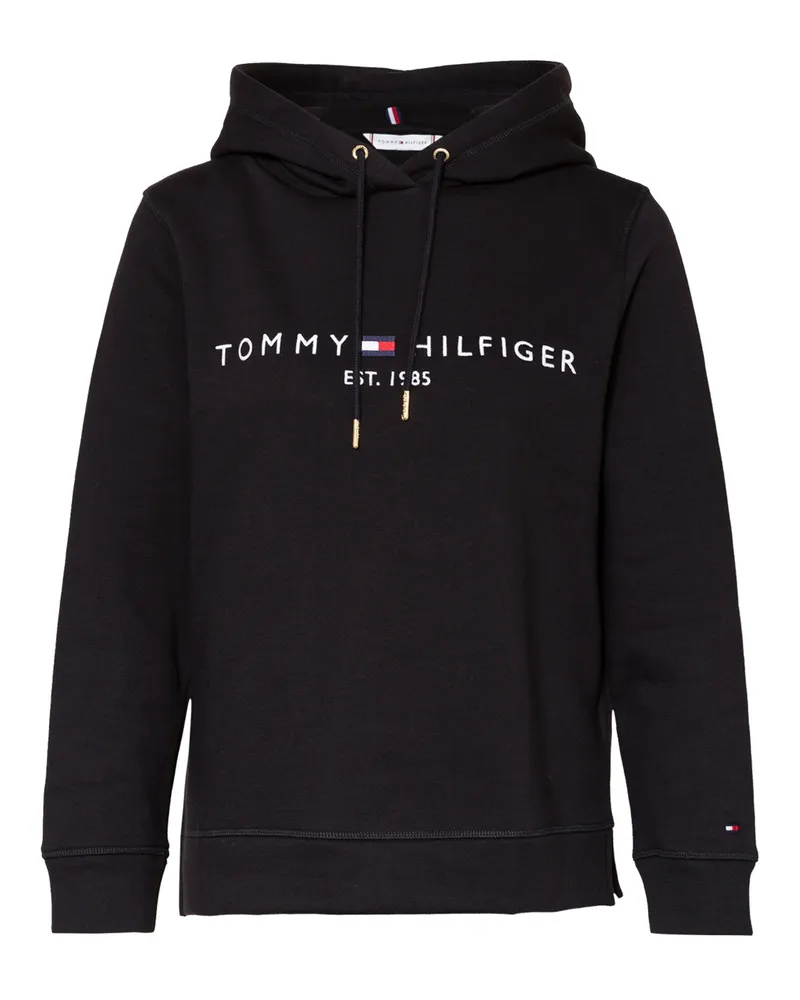 Tommy Hilfiger Hoodie Essential schwarz Schwarz