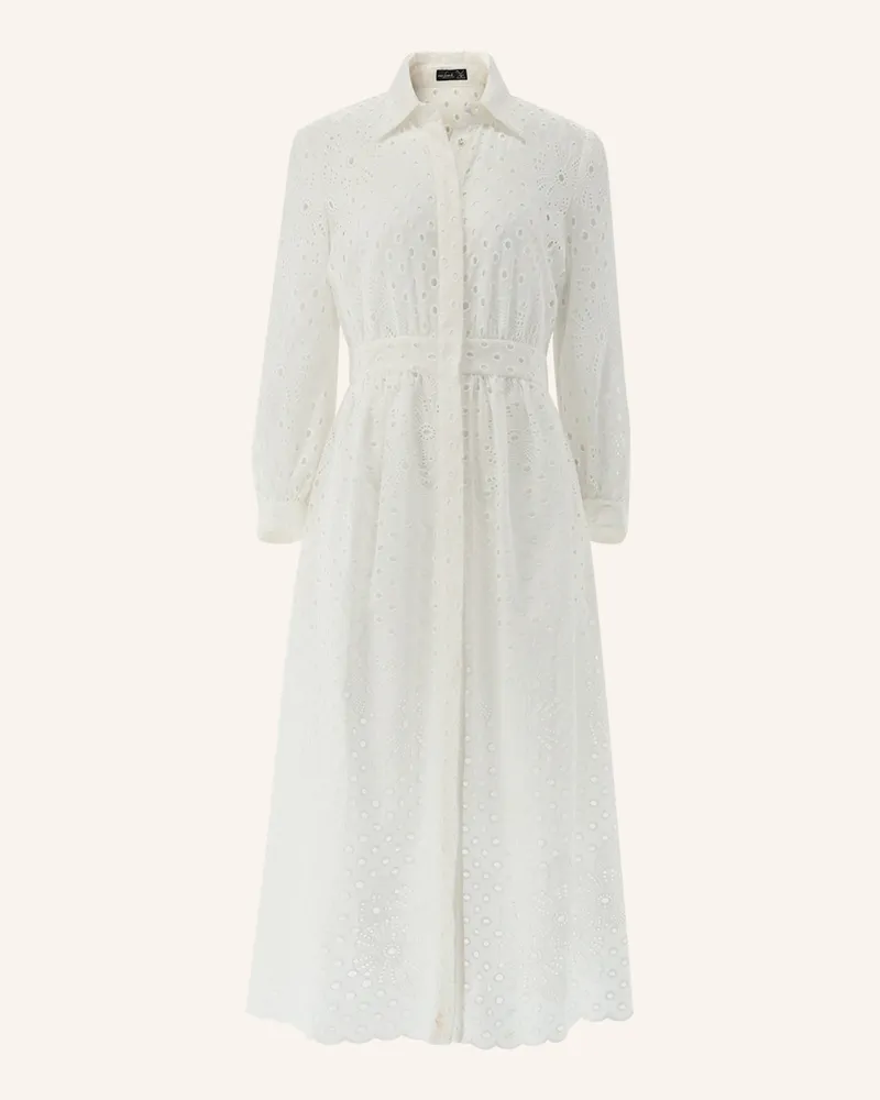 van Laack Kleid Modern Fit Weiss