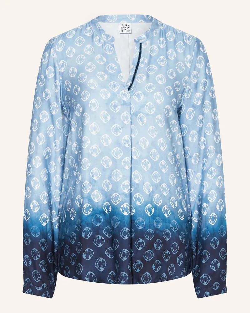 Emily van den Bergh Blusenshirt Hellblau