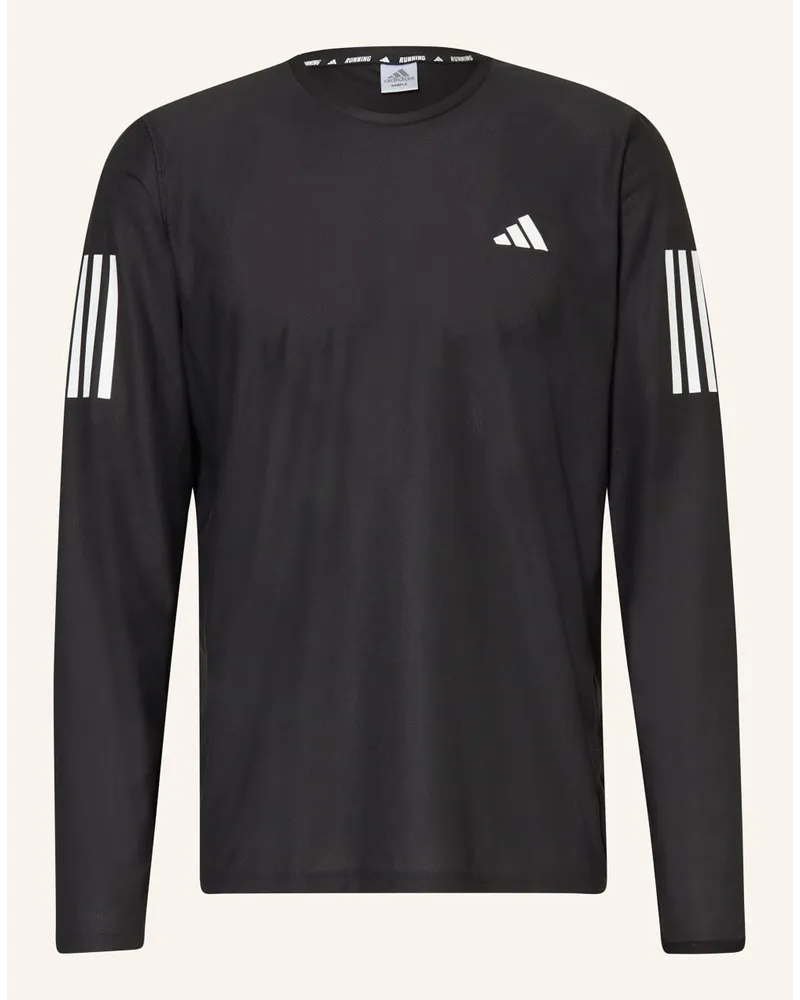 adidas Laufshirt OWN THE RUN Schwarz