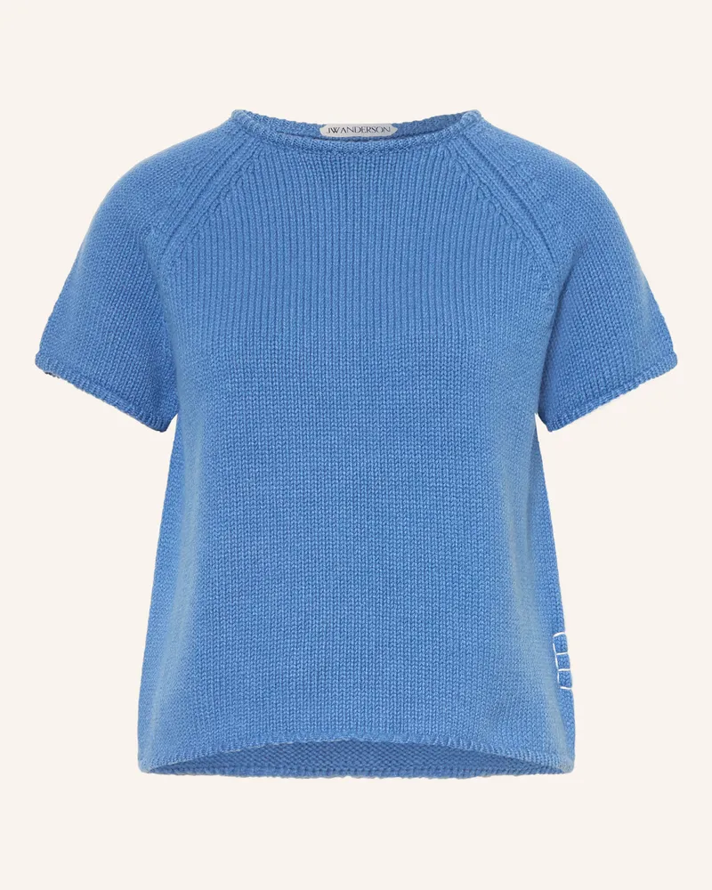 J.W.Anderson Strickshirt blau Blau