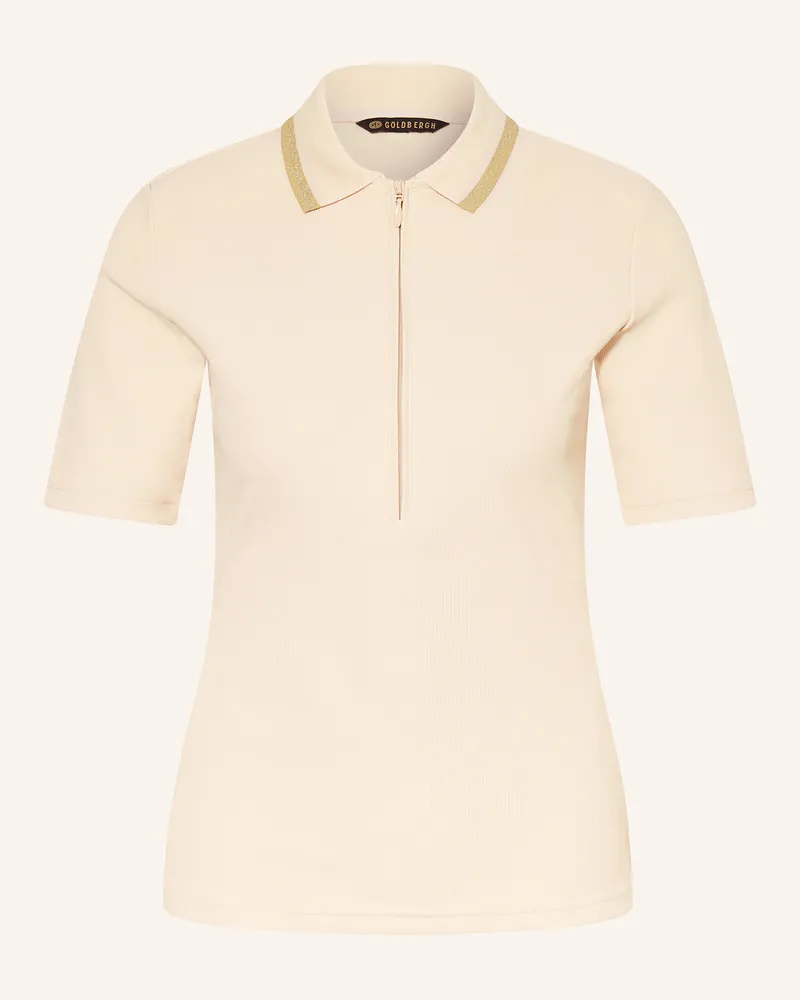 GOLDBERGH Funktions-Poloshirt CASSIA Creme