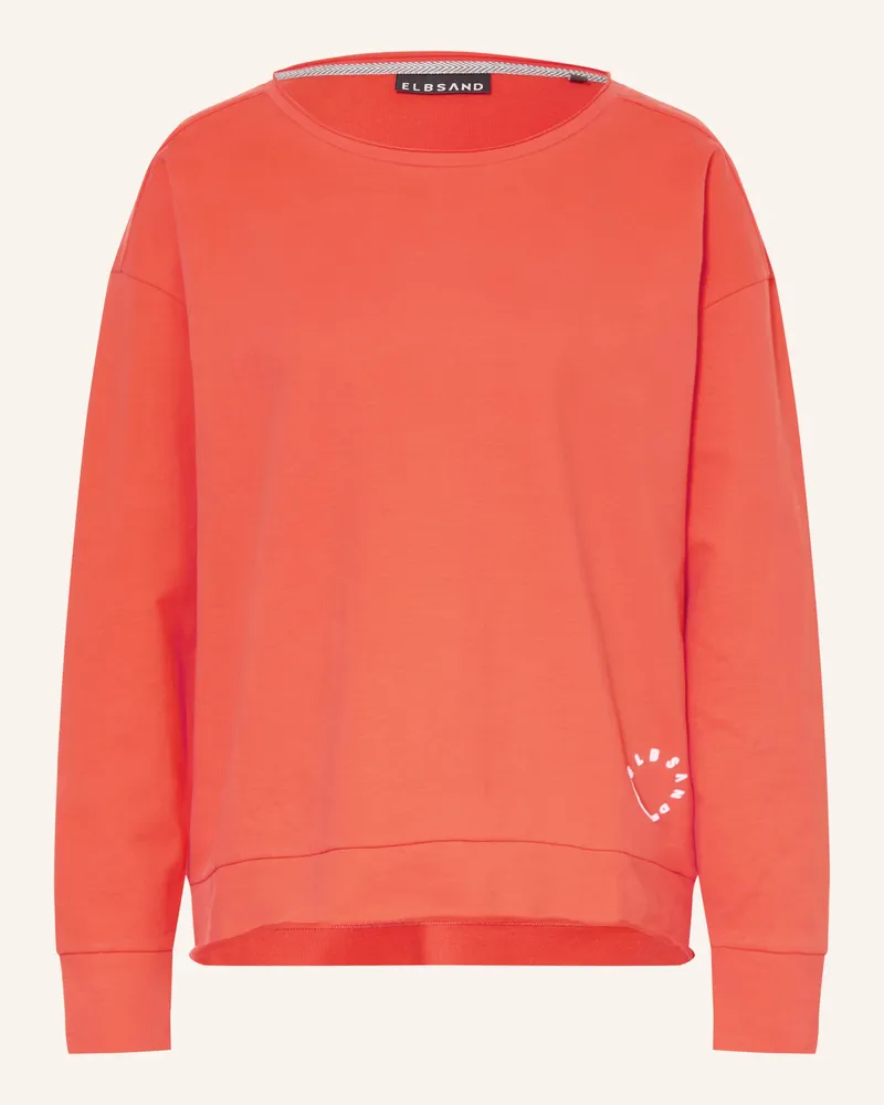 ELBSAND Sweatshirt Ritva rot Rot