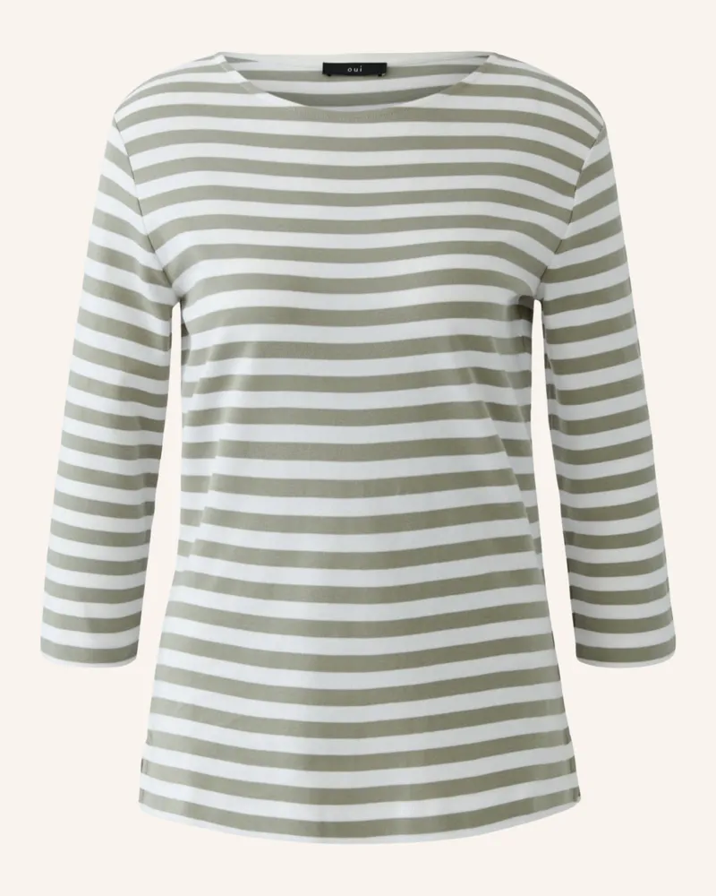 Oui  Shirt Soleila Mit 3/4-Arm gruen Grün