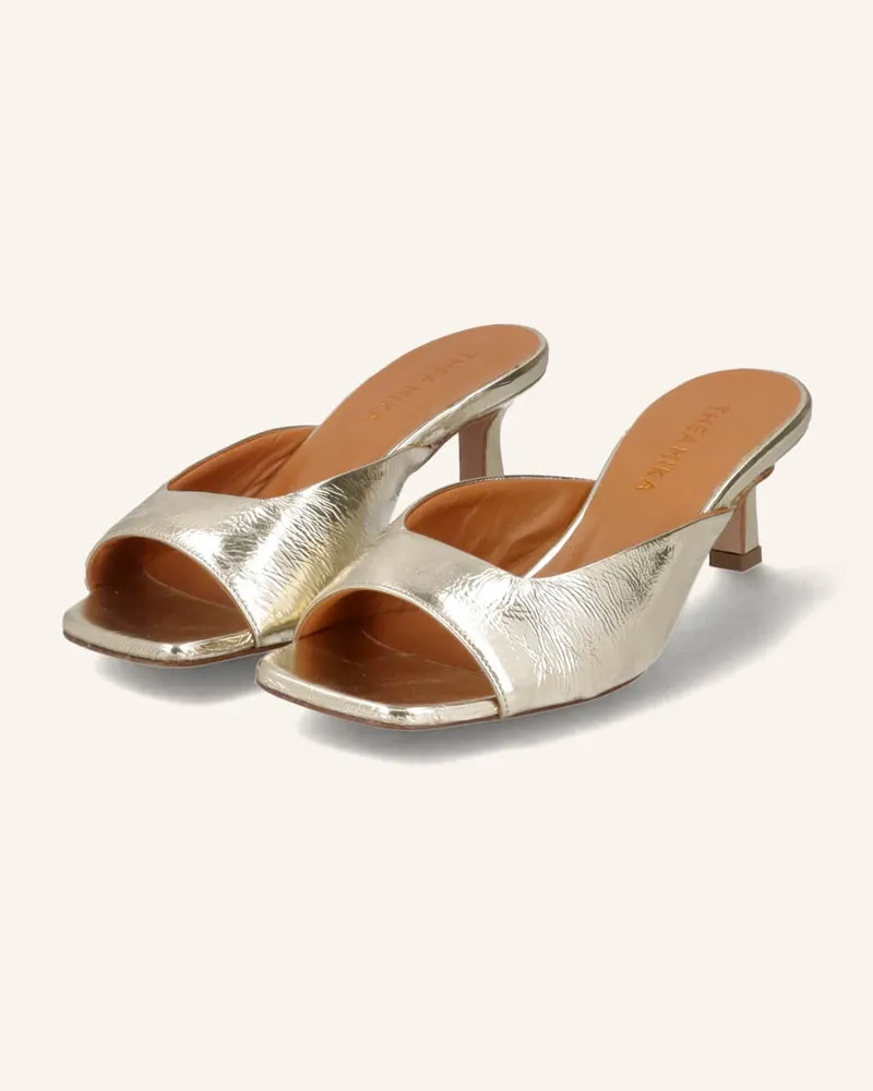 Thea Mika Mules - GOLD Gold