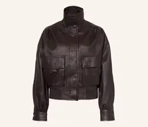 Lederjacke Shay rot