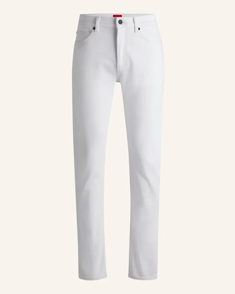 HUGO BOSS Jeans 708 Slim Fit Weiss