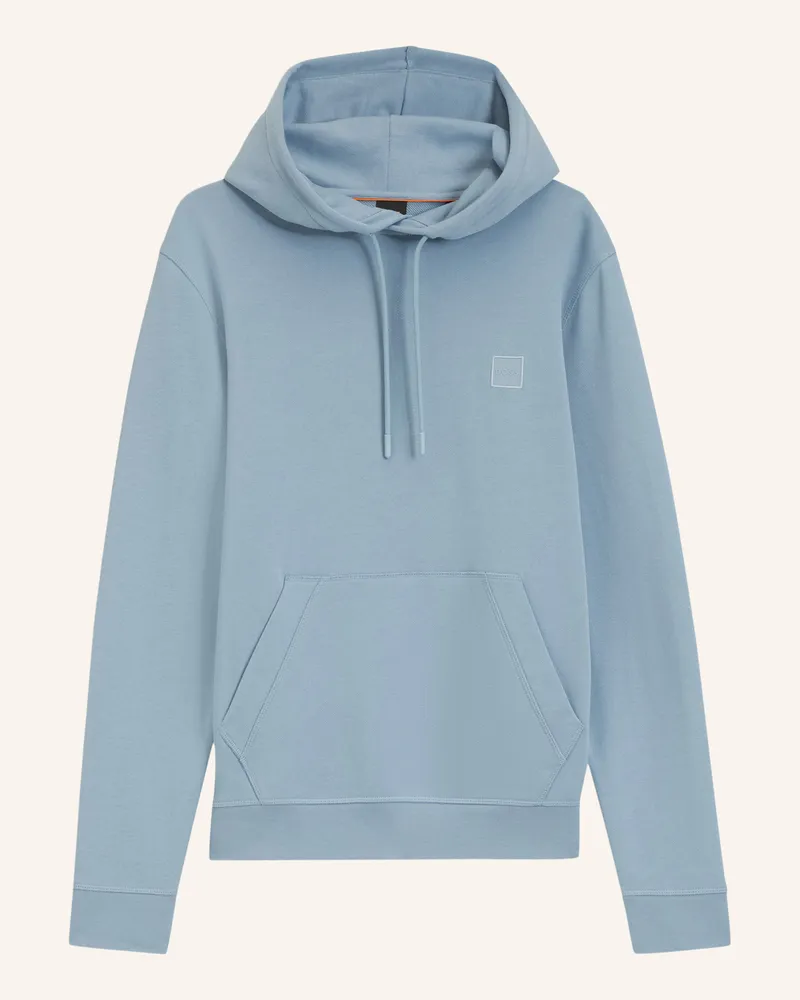 HUGO BOSS Hoodie Wetalk blau Hellblau