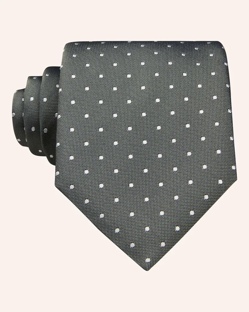 HUGO BOSS Krawatte H-TIE 7 Dunkelgrün