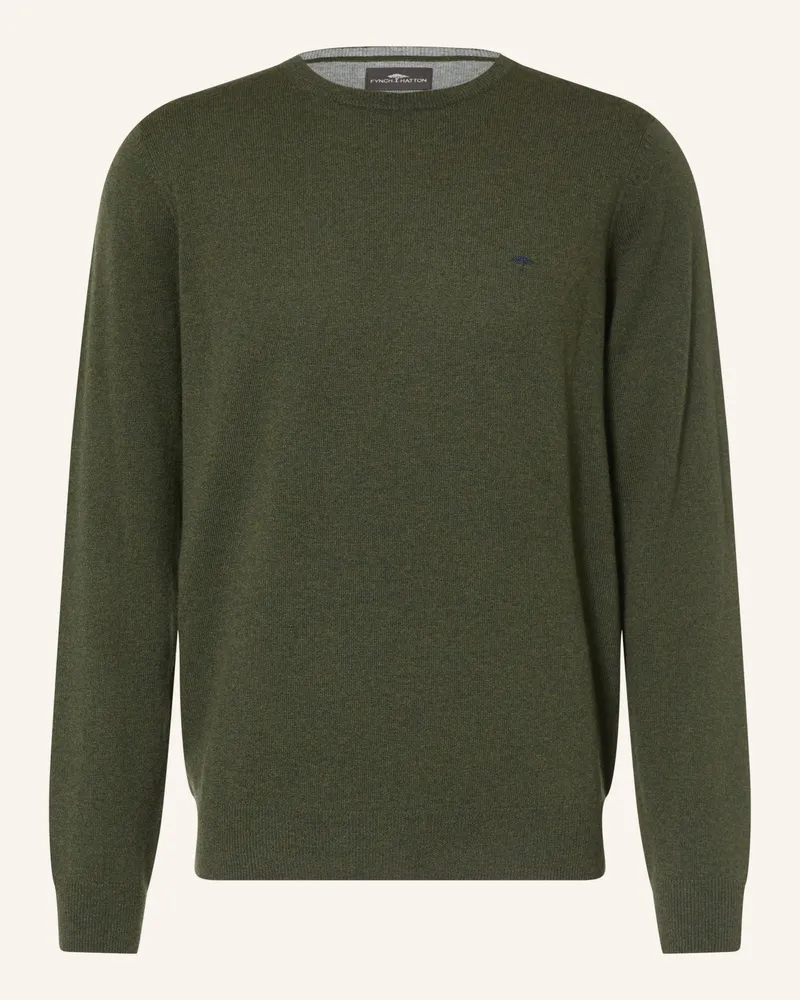Fynch-Hatton Pullover gruen Dunkelgrün