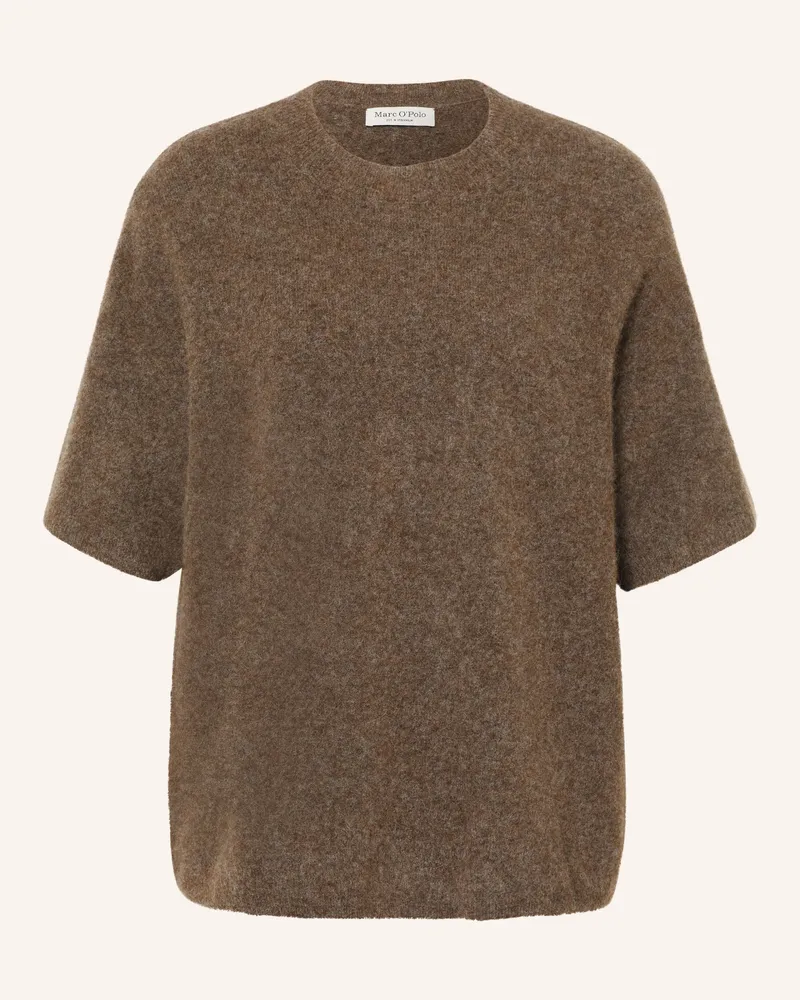 Marc O'Polo Strickshirt Mit Alpaka braun Dunkelbraun