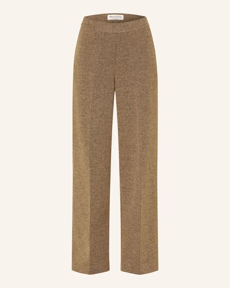 Marc O'Polo Marlenehose Aus Jersey braun Braun