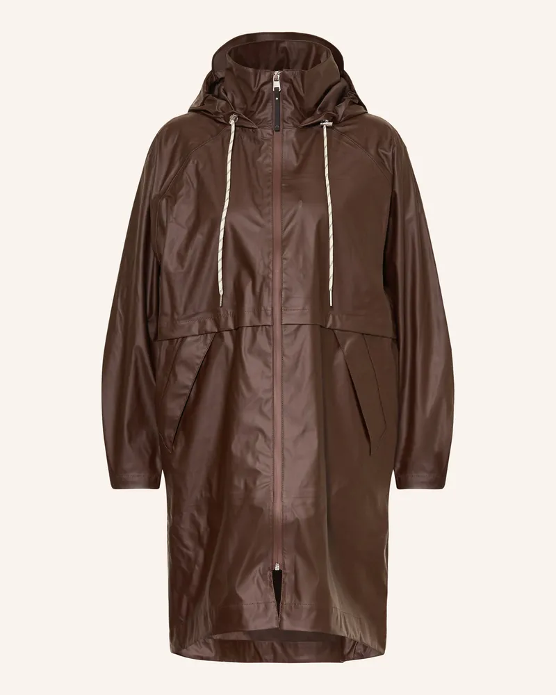 Varley Regenmantel KIRSTEN Dunkelbraun