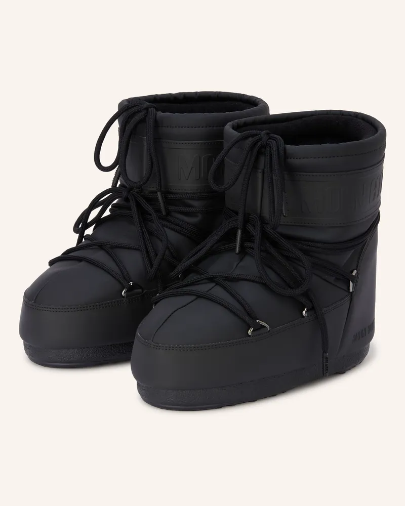 Moon Boot Moon Boots Icon schwarz Schwarz